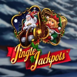 Jackpots logo of Jingle Jackpots from Dragon Gaming at Casea Casino