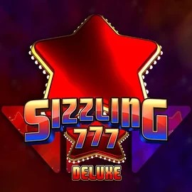 Sizzling 777 Deluxe slot logo by Wazdan at Casea Casino